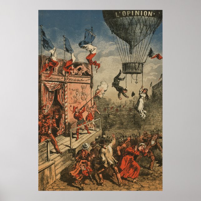 Impression Humoristique D'Un Interprète Théâtral (Devant)