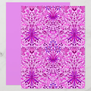 Impression Hyacinthe de William Morris, lavande et
