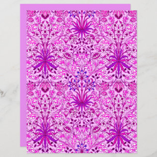 Impression Hyacinthe de William Morris, lavande et