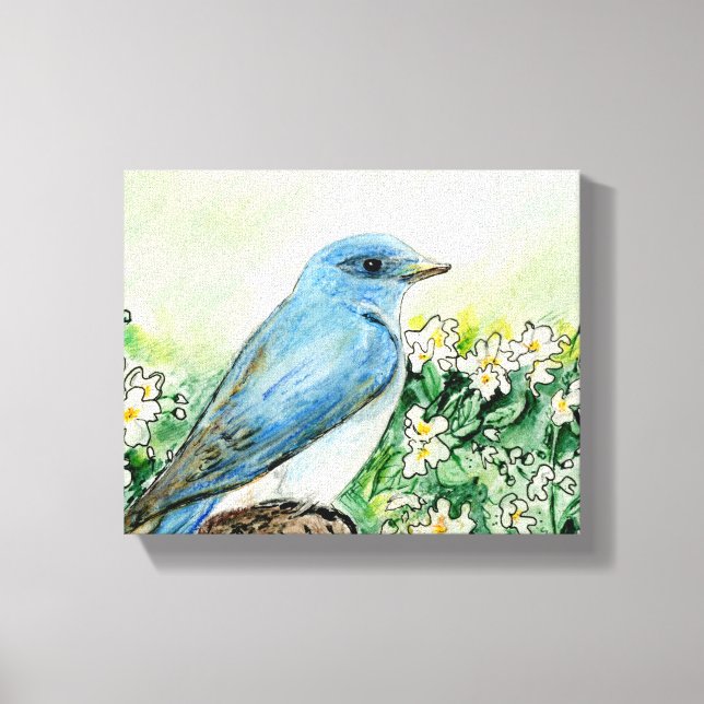 Impression Idaho en toile étirée (Recto)