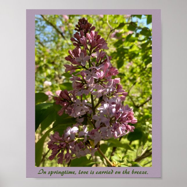 Impression Inspirante Lilac Springtime (Devant)