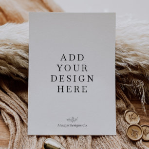 Impression Invitation Portrait 5x7"