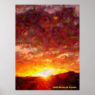 Impression légère du soir