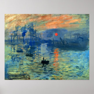 Impression lever du soleil, Soleil Levant, Claude 
