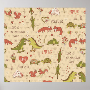 Impression manuelle d'un animal Valentine