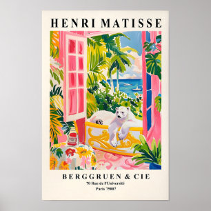 Impression Matisse rose, Ours polaire dans l'art d