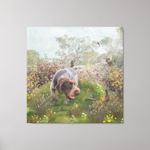 Impression métallique Deutsch Drahthaar