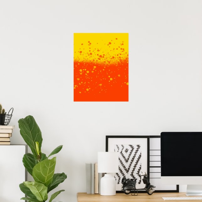 Impression minimaliste d'été ensoleillé (Bureau à domicile)