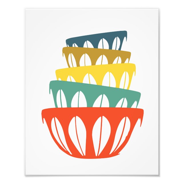 Impression moderne du milieu du siècle (Devant)