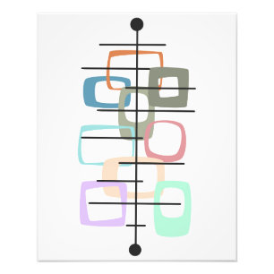 Impression moderne du milieu du siècle