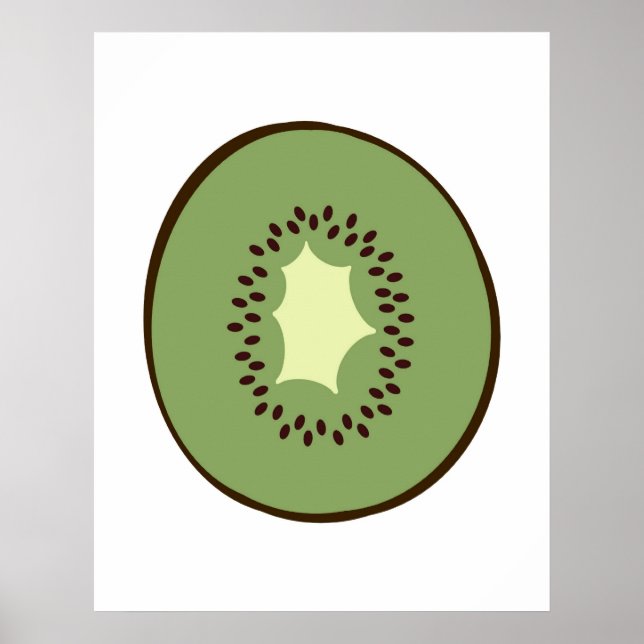 Impression moderne d'un Fruit Kiwi pour votre cuis (Devant)