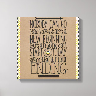 Impression motivationnelle : Nouveau début