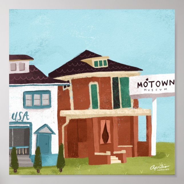 Impression Motown 8x8 (Devant)