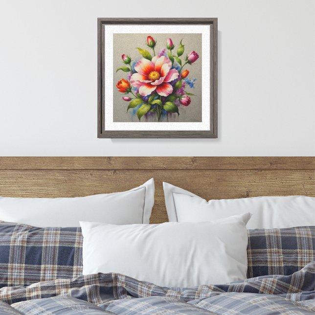 Impression murale en toile étirée (Insitu(Chambre))