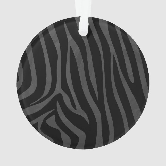 Impression noire et grise Zebra (dos)