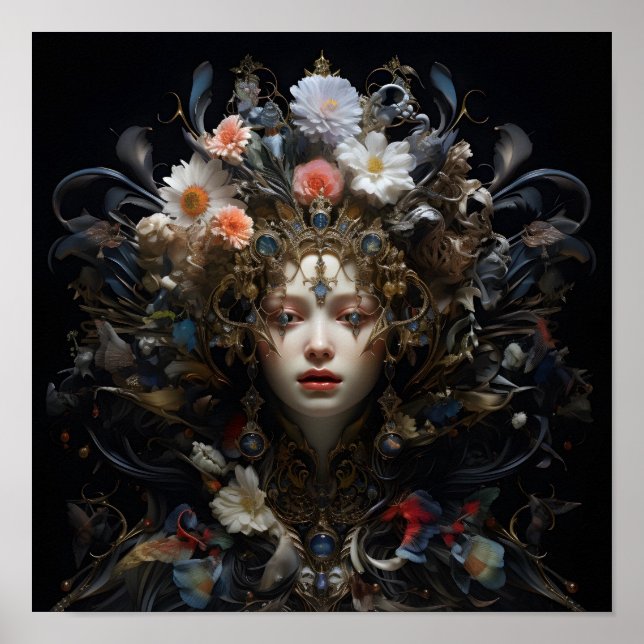 Impression numérique d'art baroque (Devant)