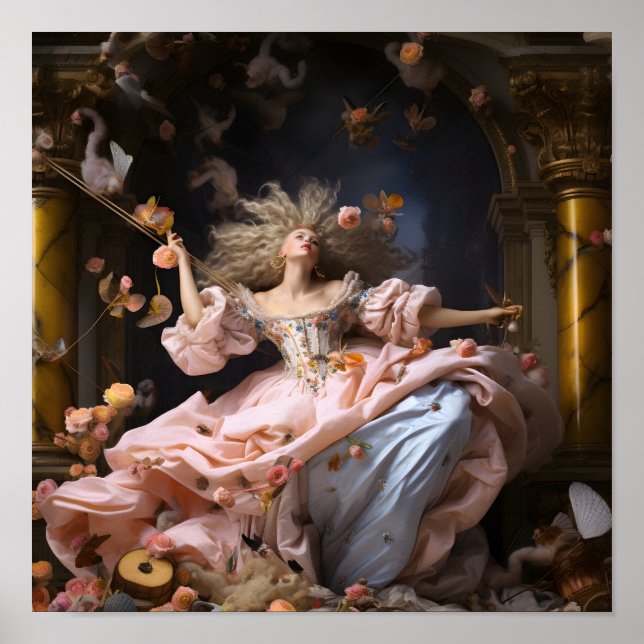 Impression numérique d'art baroque (Devant)