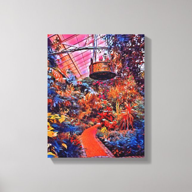 Impression numérique sur toile étirée (Recto)