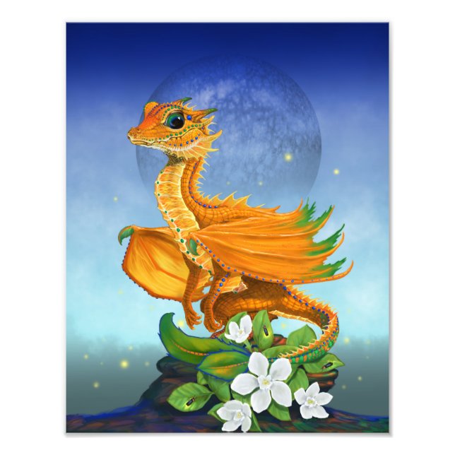 Impression Orange Dragon 11x14 (Devant)