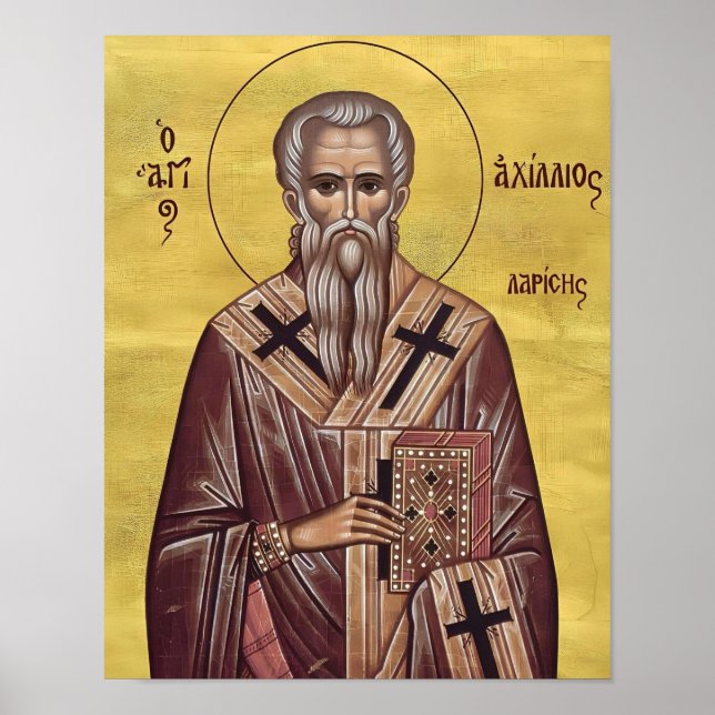 Impression orthodoxe de St Achille de Larissa (Devant)