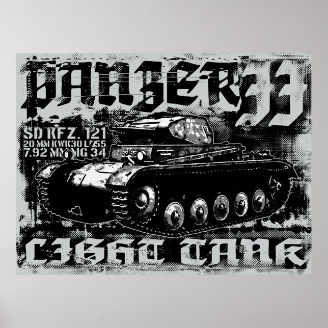 Impression Panzer II (Devant)