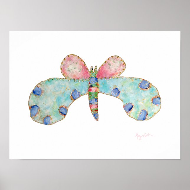 Impression Papillon Bluebell (Devant)
