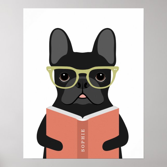 Impression personnalisée de Bouledogue français (Devant)