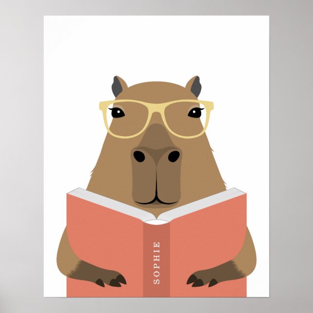 Impression personnalisée de capybara (Devant)