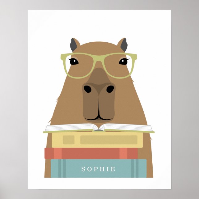 Impression personnalisée de capybara (Devant)