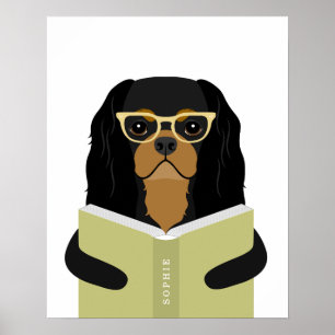Impression personnalisée de chien Cavalier