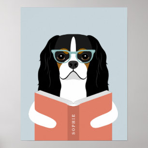 Impression personnalisée de chien Cavalier