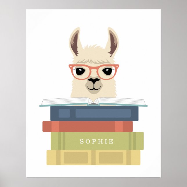 Impression personnalisée de lama (Devant)