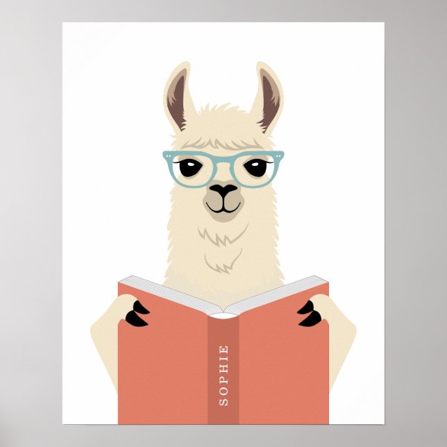 Impression personnalisée de lama (Devant)