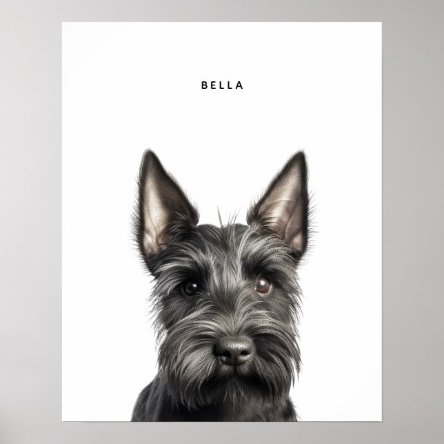 Impression personnalisée écossaise Terrier (Devant)