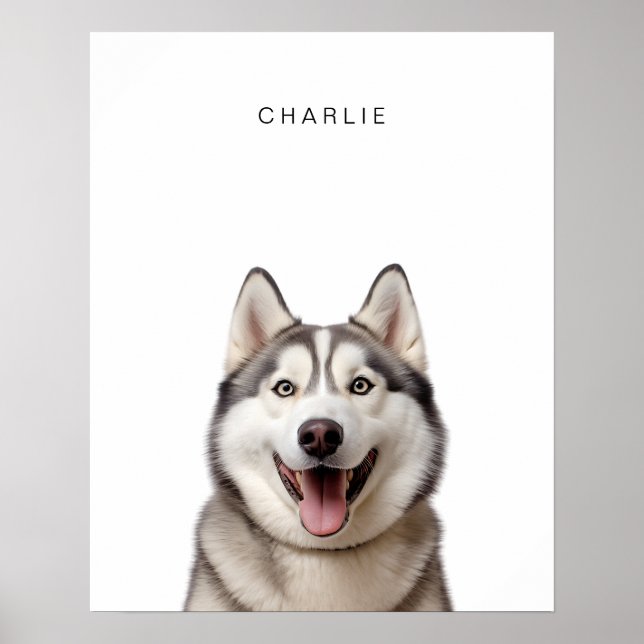 Impression personnalisée Husky (Devant)
