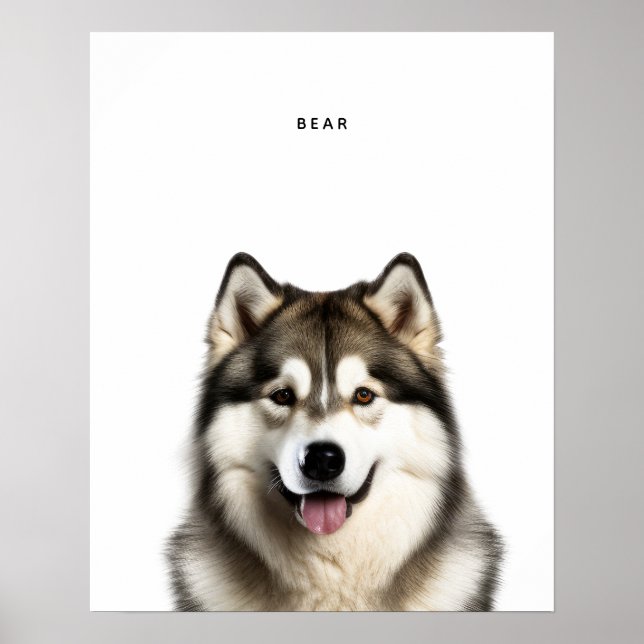 Impression personnalisée Husky (Devant)