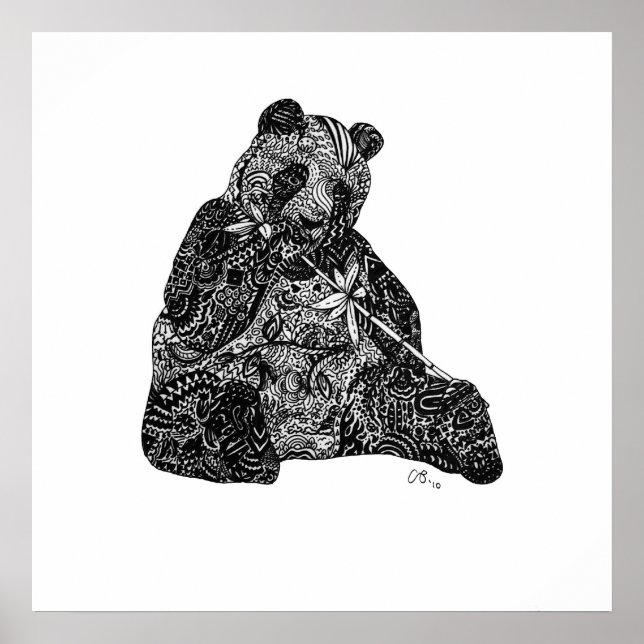 Impression personnalisée Panda Power (Devant)