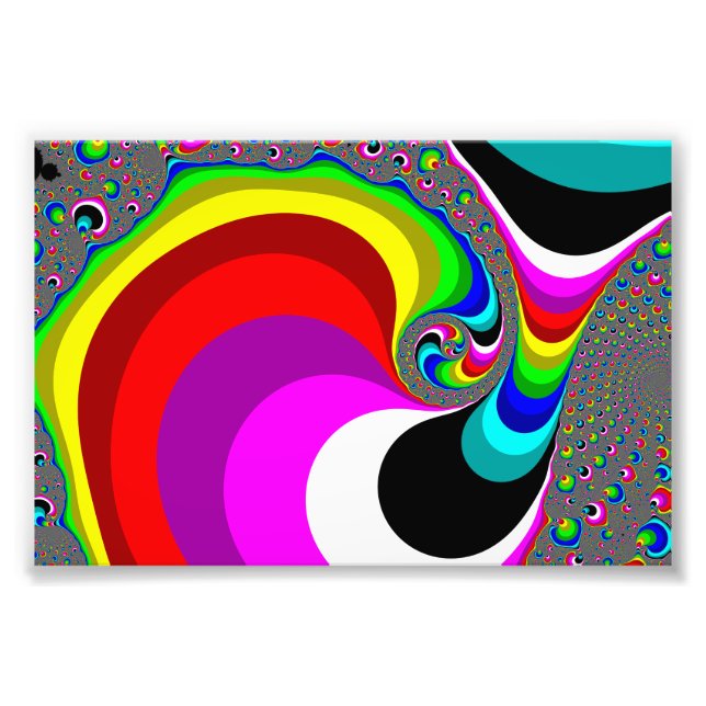 Impression Photo 040 Obama - Art Fractal (Devant)