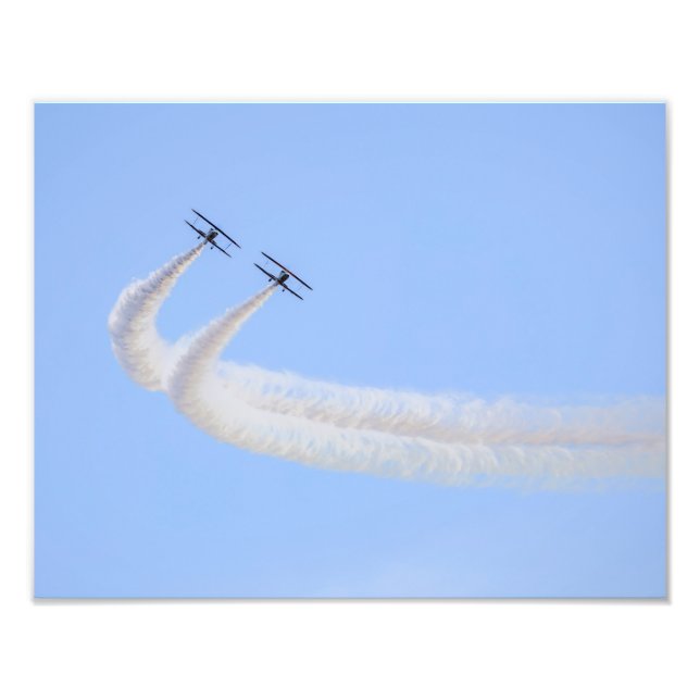Impression Photo 0457-Deux Bi-Planes (Devant)