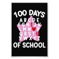100 Jours D'Alphabet Scolaire 100E Jour Enseignant