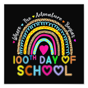 Impression Photo 100e Jour De Coeurs D'Enseignants