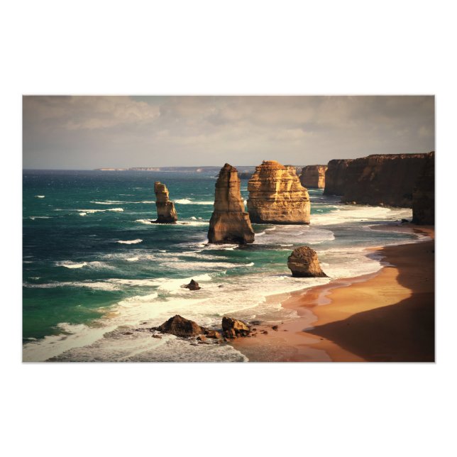 Impression Photo 12 Apôtres, Australie (Devant)