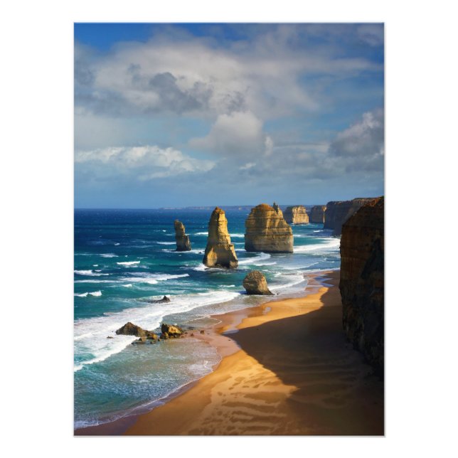 Impression Photo 12 Apôtres, Australie (Devant)