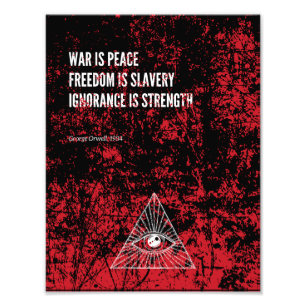 Impression Photo 1984 George Orwell War