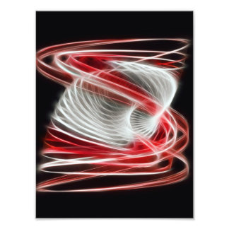 Impression Photo 1 rouge tordu