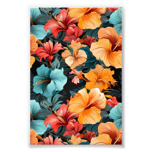 Impression Photo #20 Motif floral (Devant)