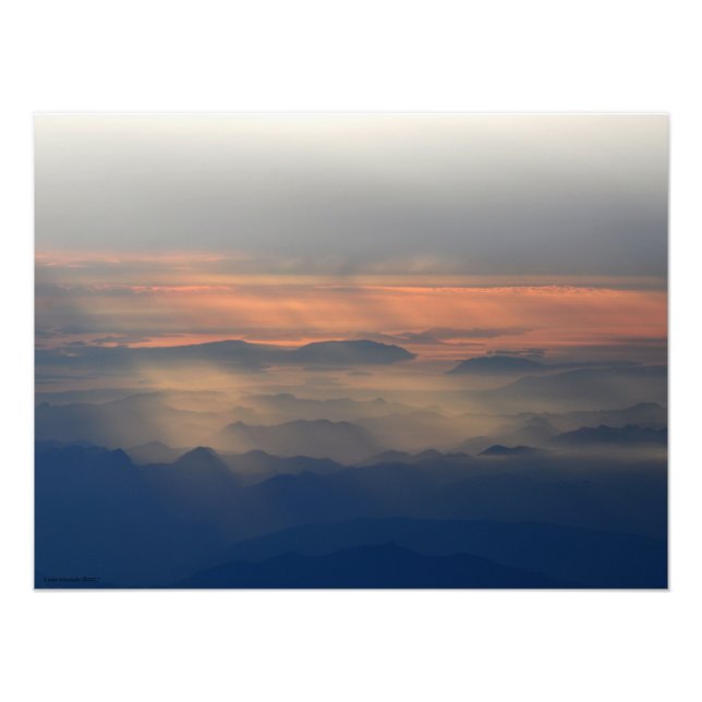 Impression Photo 24x18 Cascade Mountain Range (Devant)