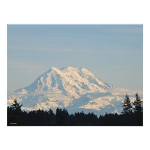 Impression Photo 24X18 le mont Rainier