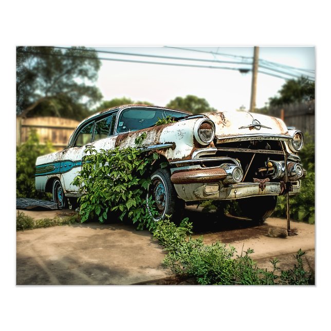 Impression Photo '55 OldsMobile (Devant)