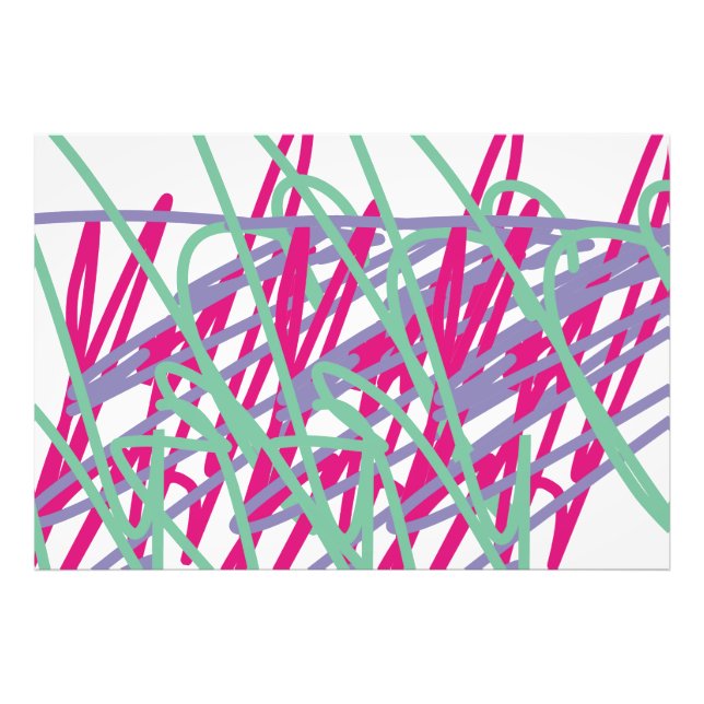 Impression Photo 80s quatre-vingts couleurs vintages splash medley  (Devant)